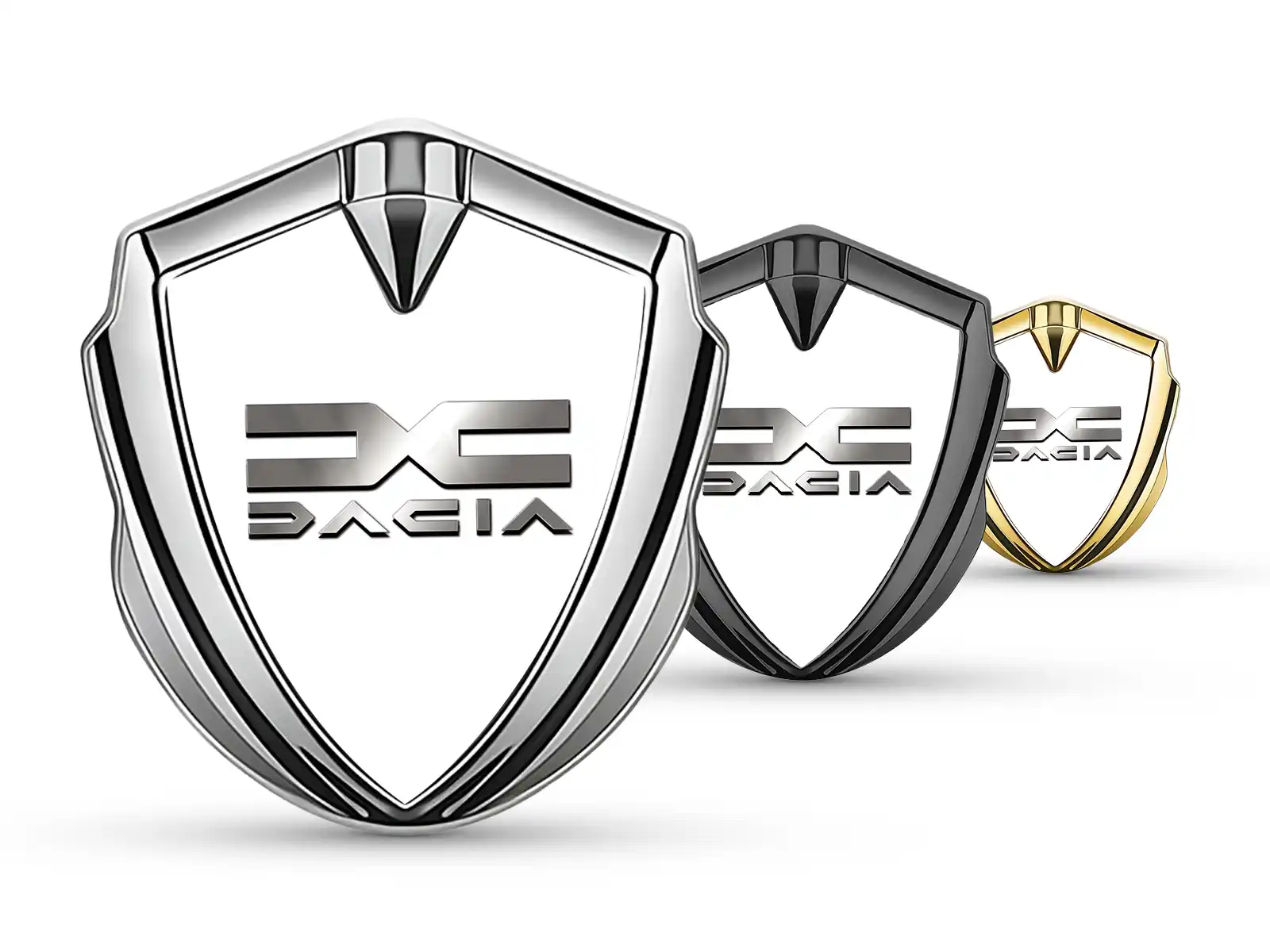 Dacia Autoabzeichen Luxus Finish Legierung Metall Design